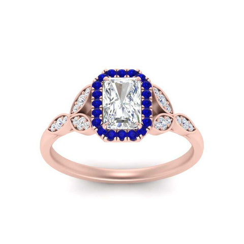 leaves-radiant-cut-halo-diamond-engagement-ring-with-sapphire-in-rose-gold-FD9827RARGSABLANGLE5-NL-RG.jpg?v=1770891302