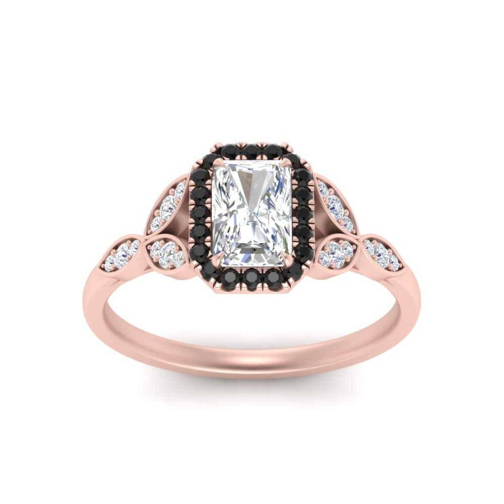 leaves-radiant-cut-halo-engagement-ring-with-black-diamond-in-rose-gold-FD9827RARGBLACKANGLE5-NL-RG.jpg?v=1770891304