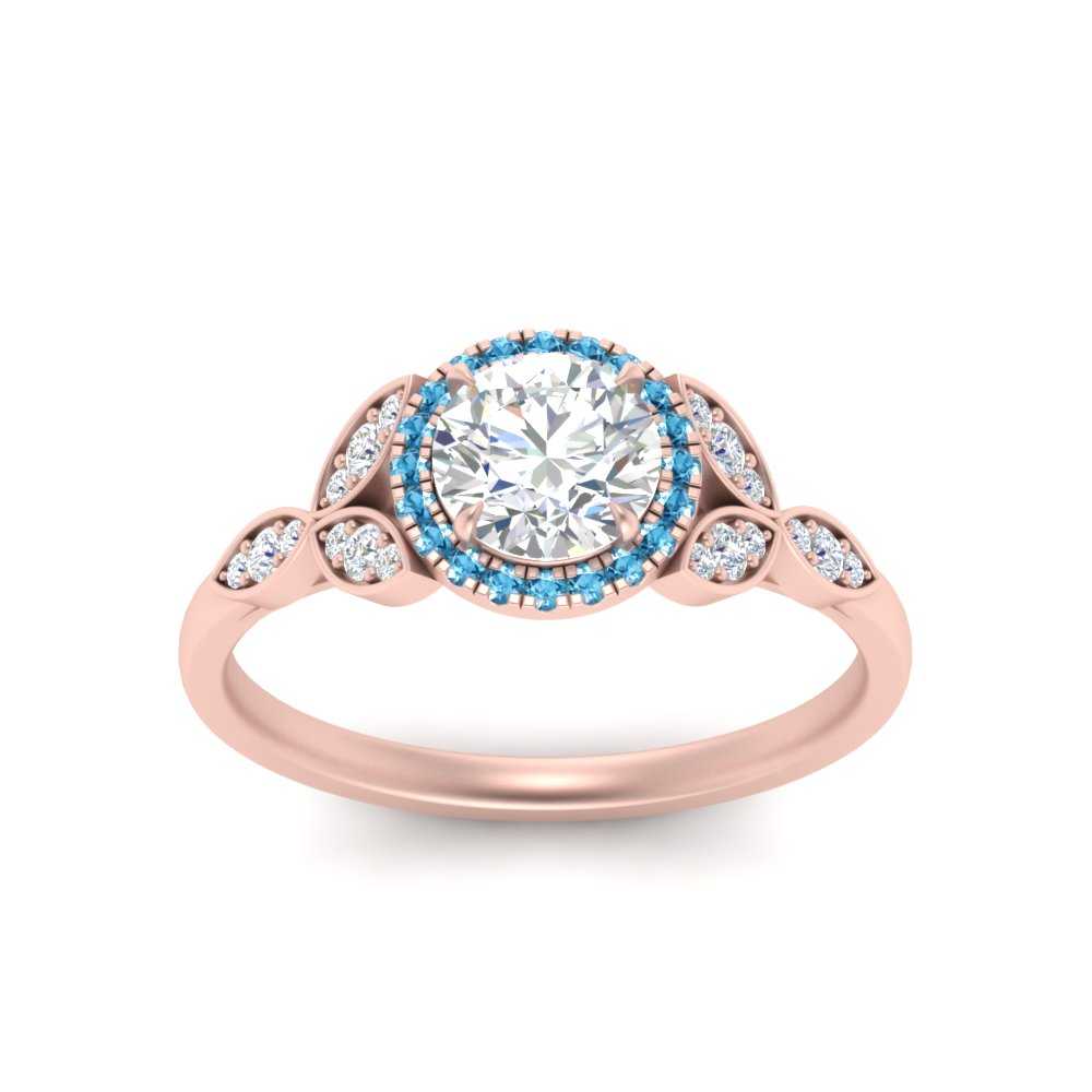leaves-round-cut-halo-diamond-engagement-ring-with-blue-topaz-in-rose-gold-FD9827RORGICBLTOANGLE5-NL-RG.jpg?v=1770891318