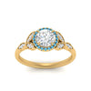 Load image into Gallery viewer, leaves-round-cut-halo-diamond-engagement-ring-with-blue-topaz-in-yellow-gold-FD9827RORGICBLTOANGLE5-NL-YG.jpg?v=1770891318