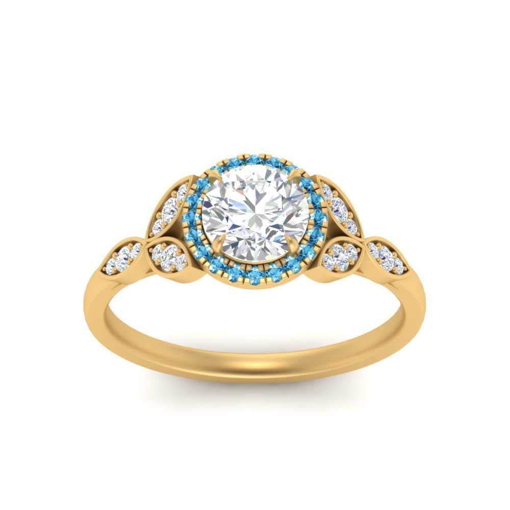 leaves-round-cut-halo-diamond-engagement-ring-with-blue-topaz-in-yellow-gold-FD9827RORGICBLTOANGLE5-NL-YG.jpg?v=1770891318