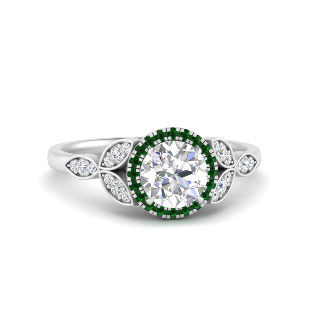 leaves-round-cut-halo-diamond-engagement-ring-with-emerald-in-white-gold-FD9827RORGEMGR-NL-WG.jpg?v=1770891318