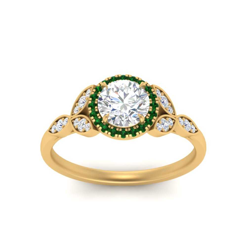 leaves-round-cut-halo-diamond-engagement-ring-with-emerald-in-yellow-gold-FD9827RORGEMGRANGLE5-NL-YG.jpg?v=1770891318