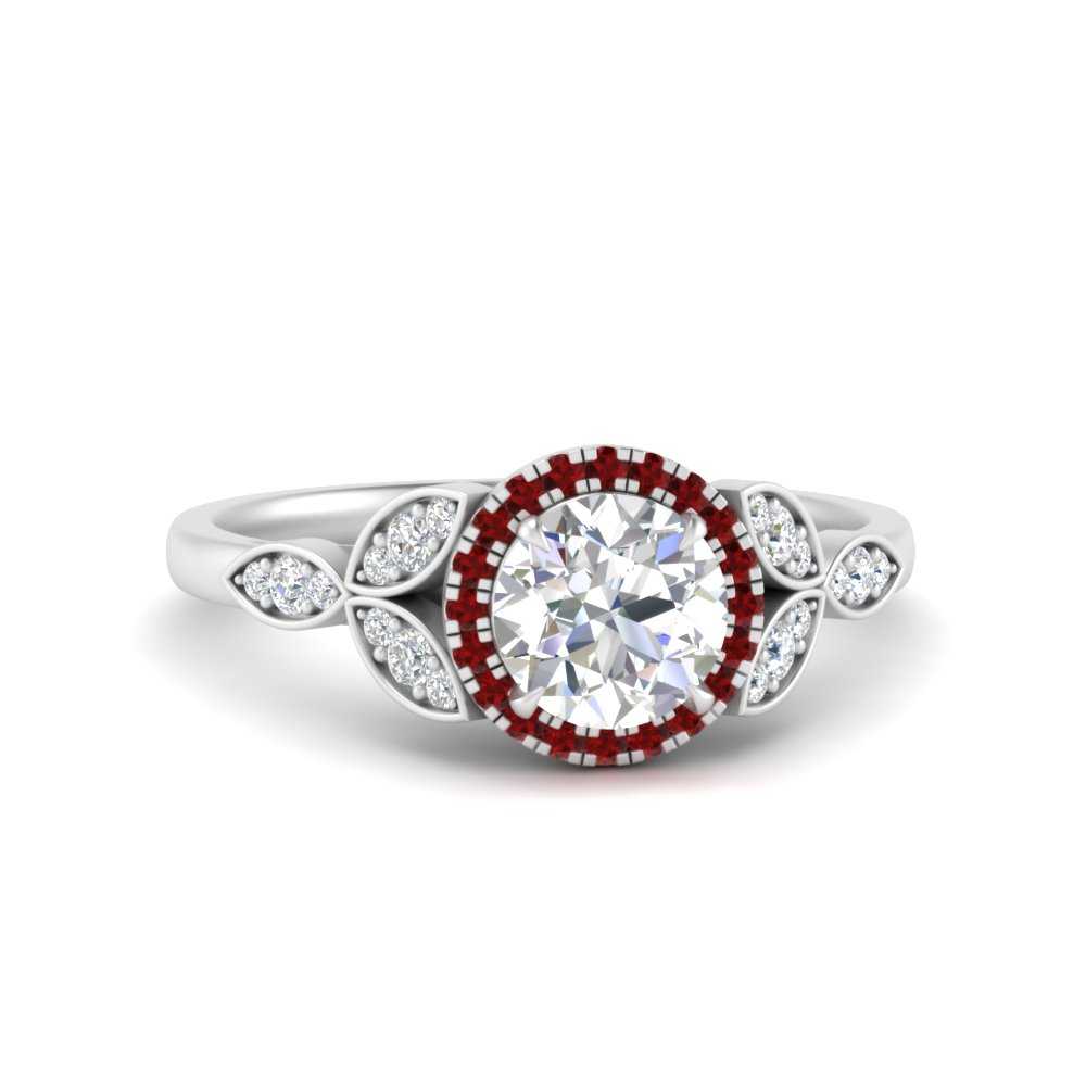leaves-round-cut-halo-diamond-engagement-ring-with-ruby-in-white-gold-FD9827RORGRUDR-NL-WG.jpg?v=1770891318
