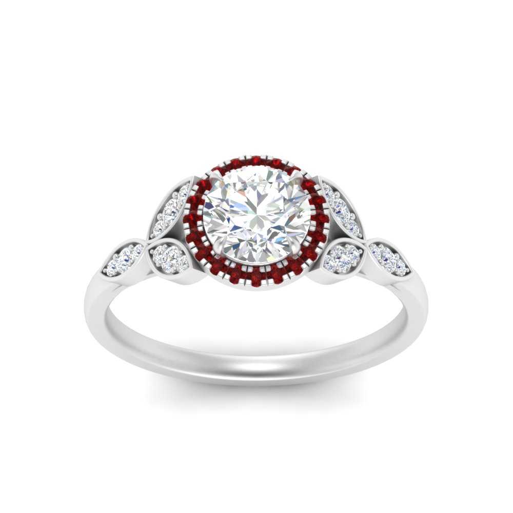 leaves-round-cut-halo-diamond-engagement-ring-with-ruby-in-white-gold-FD9827RORGRUDRANGLE5-NL-WG.jpg?v=1770891318