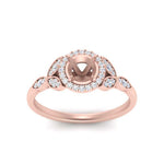 Load image into Gallery viewer, leaves-semi-mount-halo-diamond-engagement-ring-in-rose-gold-FD9827SMRANGLE5-NL-RG.jpg?v=1770891422