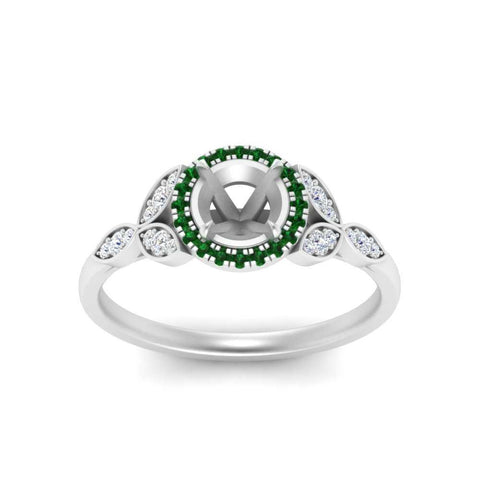 leaves-semi-mount-halo-diamond-engagement-ring-with-emerald-in-white-gold-FD9827SMRGEMGRANGLE5-NL-WG.jpg?v=1770891423