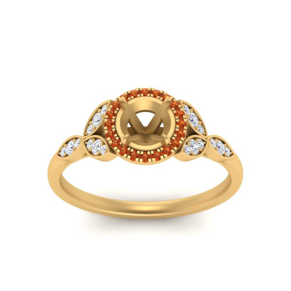 leaves-semi-mount-halo-diamond-engagement-ring-with-orange-sapphire-in-yellow-gold-FD9827SMRGSAORANGLE5-NL-YG.jpg?v=1770891423