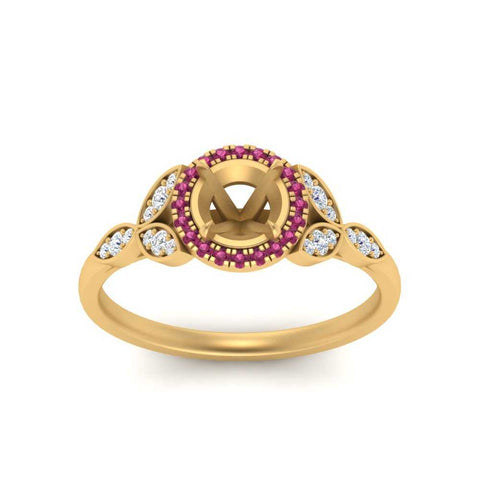 leaves-semi-mount-halo-diamond-engagement-ring-with-pink-sapphire-in-yellow-gold-FD9827SMRGSADRPIANGLE5-NL-YG.jpg?v=1770891423