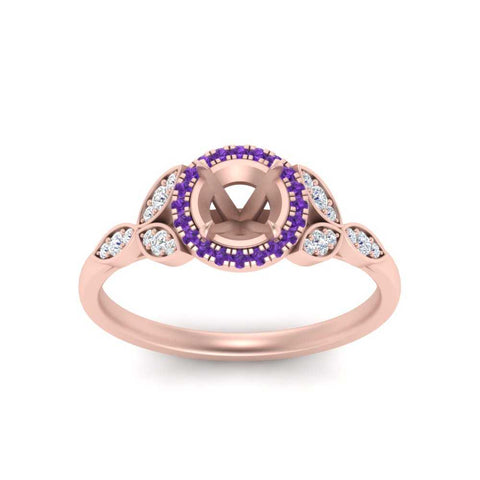 leaves-semi-mount-halo-diamond-engagement-ring-with-purple-topaz-in-rose-gold-FD9827SMRGVITOANGLE5-NL-RG.jpg?v=1770891423