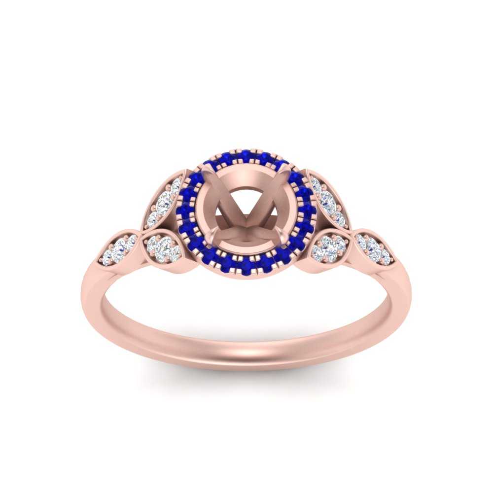 leaves-semi-mount-halo-diamond-engagement-ring-with-sapphire-in-rose-gold-FD9827SMRGSABLANGLE5-NL-RG.jpg?v=1770891423