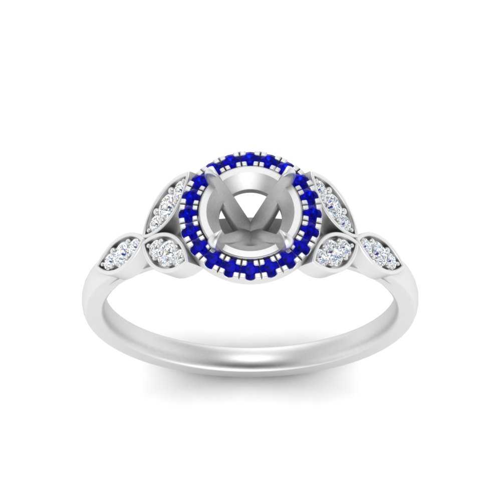leaves-semi-mount-halo-diamond-engagement-ring-with-sapphire-in-white-gold-FD9827SMRGSABLANGLE5-NL-WG.jpg?v=1770891423