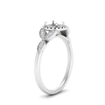 Load image into Gallery viewer, leaves-semi-mount-halo-engagement-ring-with-black-diamond-in-white-gold-FD9827SMRGBLACKANGLE2-NL-WG.jpg?v=1770891423