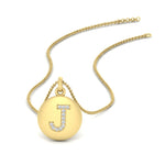 Load image into Gallery viewer, letter-j-pendant-on-chain-in-yellow-gold-FDPD11312J-NL-YG
