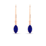 Load image into Gallery viewer, lever-back-2-carat-marquise-drop-sapphire-earrings-in-rose-gold-FDEAR11236MQGSABL-2.00CT-NL-RG.jpg
