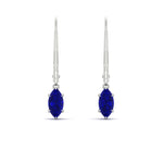 Load image into Gallery viewer, lever-back-2-carat-marquise-drop-sapphire-earrings-in-white-gold-FDEAR11236MQGSABL-2.00CT-NL-WG.jpg
