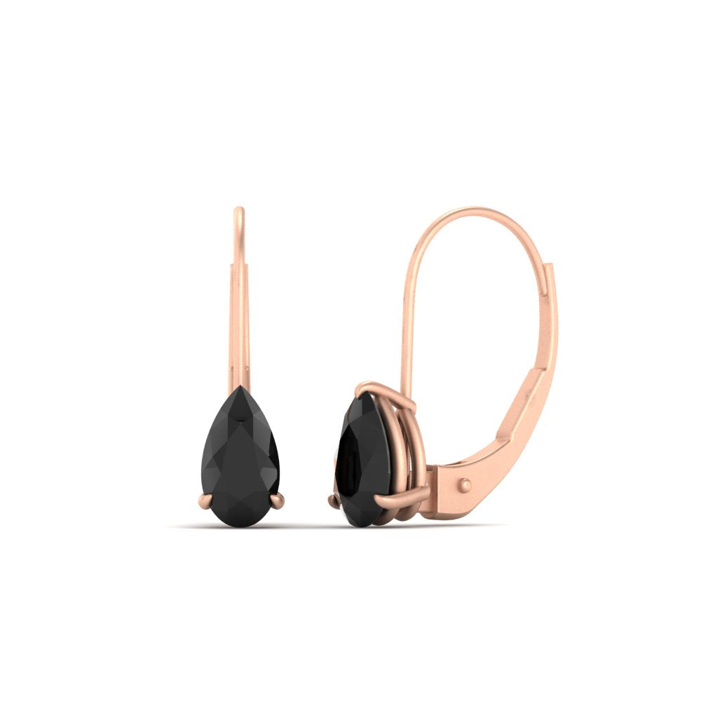 lever-back-2-carat-pear-black-onyx-studs-earring-in-rose-gold-FDEAR9225PEGBLACK-2.00CT-NL-RG