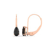 Load image into Gallery viewer, lever-back-2-carat-pear-black-onyx-studs-earring-in-rose-gold-FDEAR9225PEGBLACK-2.00CT-NL-RG