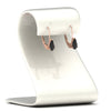 Load image into Gallery viewer, lever-back-2-carat-pear-black-onyx-studs-earring-in-rose-gold-FDEAR9225PEGBLACK-2.00CT-NL-RG
