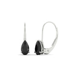 Load image into Gallery viewer, lever-back-2-carat-pear-black-onyx-studs-earring-in-white-gold-FDEAR9225PEGBLACK-2.00CT-NL-WG

