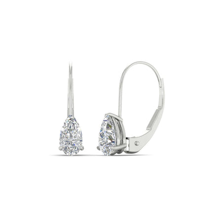 lever-back-2-carat-pear-diamond-studs-earring-in-white-gold-FDEAR9225PE-2.00CT-NL-WG