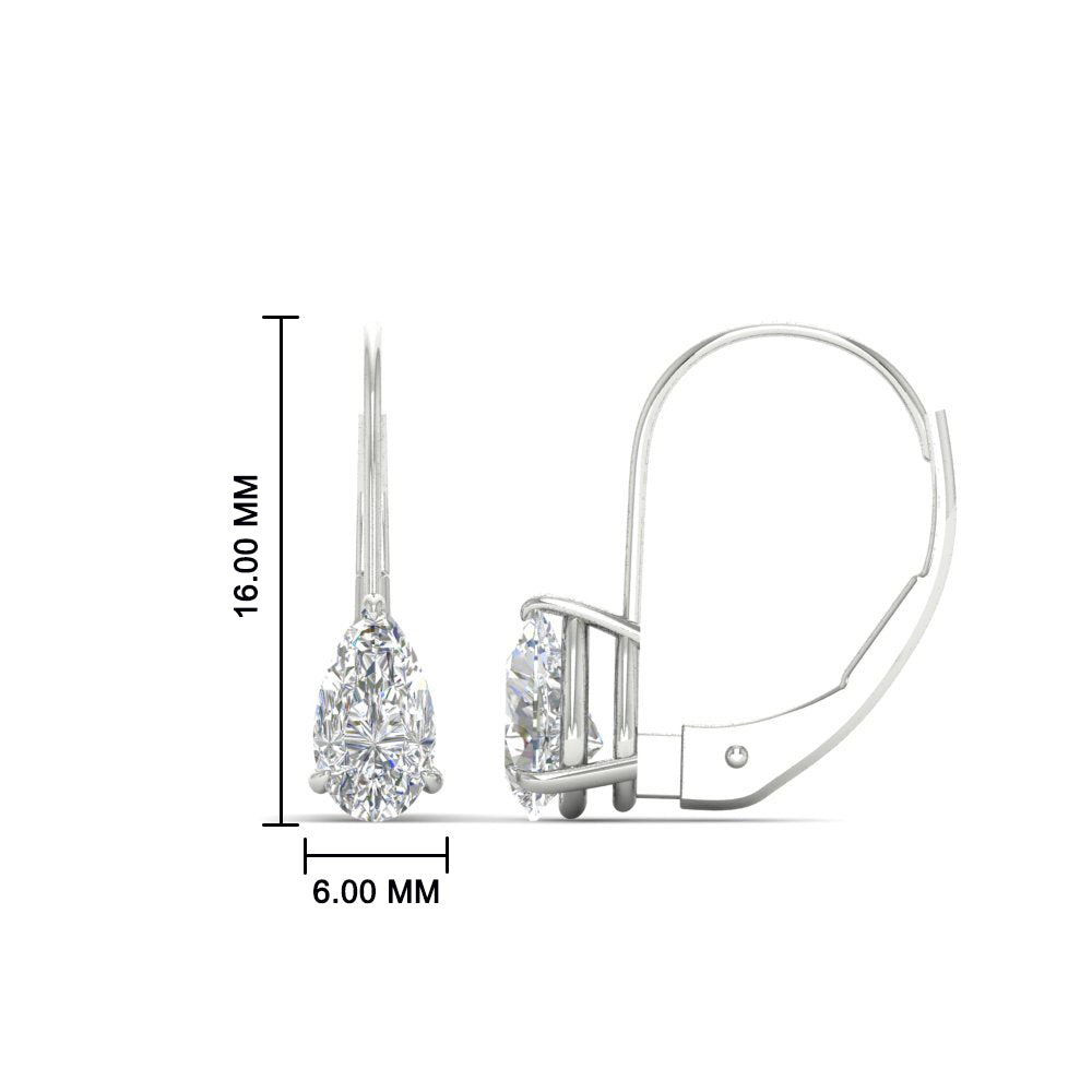 lever-back-2-carat-pear-diamond-studs-earring-in-white-gold-FDEAR9225PE-2.00CT-NL-WG