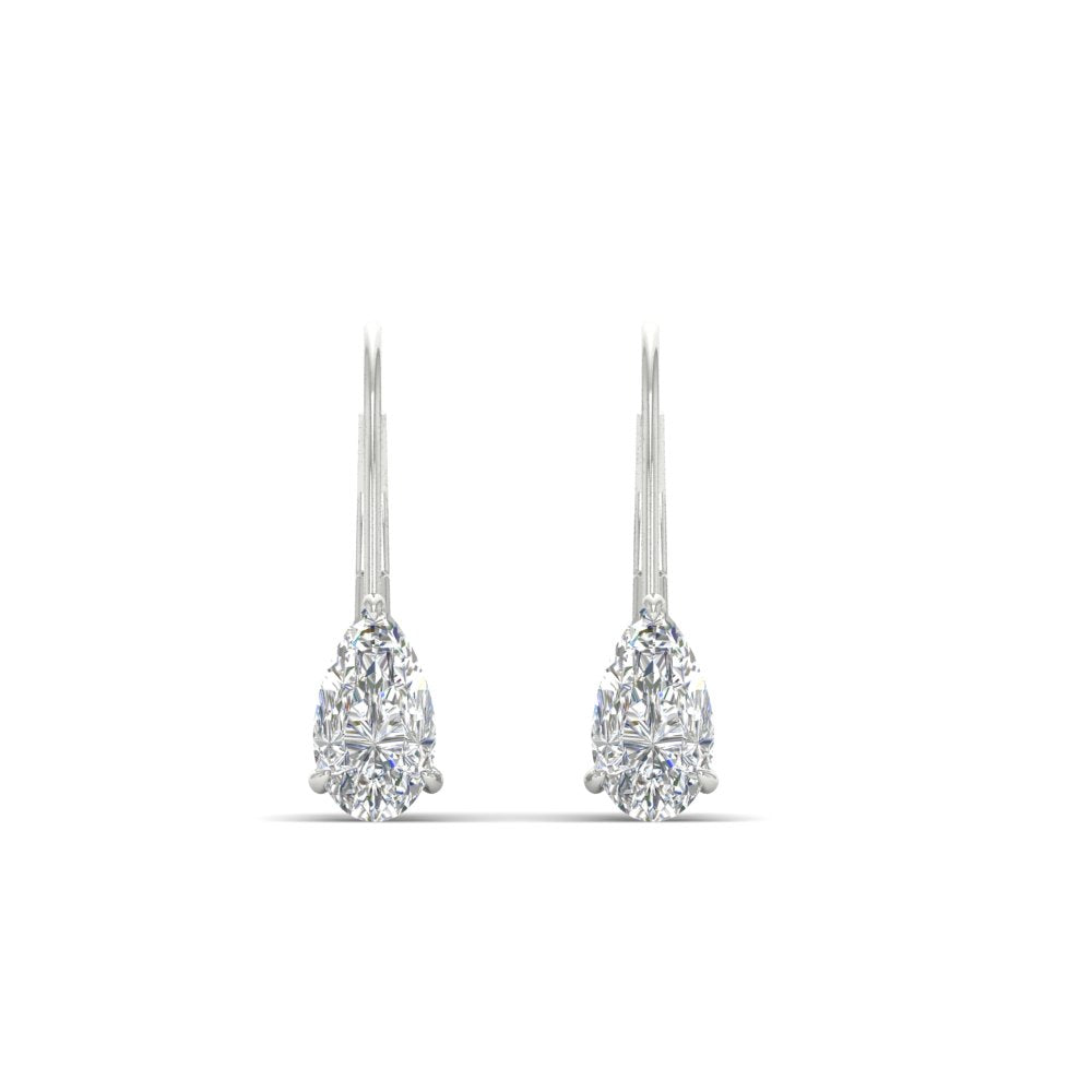 lever-back-2-carat-pear-diamond-studs-earring-in-white-gold-FDEAR9225PE-2.00CT-NL-WG