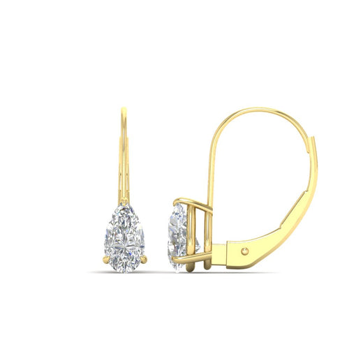 lever-back-2-carat-pear-diamond-studs-earring-in-yellow-gold-FDEAR9225PE-2.00CT-NL-YG