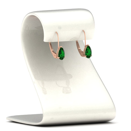 lever-back-2-carat-pear-emerald-studs-earring-in-rose-gold-FDEAR9225PEGEMGR-2.00CT-NL-RG