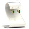 Load image into Gallery viewer, lever-back-2-carat-pear-emerald-studs-earring-in-yellow-gold-FDEAR9225PEGEMGR-2.00CT-NL-YG
