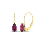 Load image into Gallery viewer, lever-back-2-carat-pear-pink-sapphire-studs-earring-in-yellow-gold-FDEAR9225PEGSADRPI-2.00CT-NL-YG

