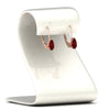 Load image into Gallery viewer, lever-back-2-carat-pear-ruby-studs-earring-in-rose-gold-FDEAR9225PEGRUDR-2.00CT-NL-RG
