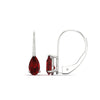 Load image into Gallery viewer, lever-back-2-carat-pear-ruby-studs-earring-in-white-gold-FDEAR9225PEGRUDR-2.00CT-NL-WG