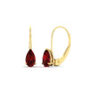 Load image into Gallery viewer, lever-back-2-carat-pear-ruby-studs-earring-in-yellow-gold-FDEAR9225PEGRUDR-2.00CT-NL-YG