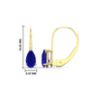 Load image into Gallery viewer, lever-back-2-carat-pear-sapphire-studs-earring-in-yellow-gold-FDEAR9225PEGSABL-2.00CT-NL-YG