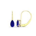 Load image into Gallery viewer, lever-back-2-carat-pear-sapphire-studs-earring-in-yellow-gold-FDEAR9225PEGSABL-2.00CT-NL-YG
