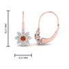Load image into Gallery viewer, lever-back-floral-orange-sapphire-earring-in-rose-gold-FDEAR10111GSAORANGLE2-NL-RG.jpg