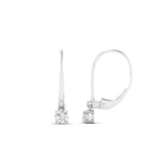 Load image into Gallery viewer, lever-back-mini-round-diamond-huggies-earring-in-white-gold-FDEAR11007ANGLE2-NL-WG.jpg
