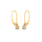 Load image into Gallery viewer, lever-back-mini-round-diamond-huggies-earring-in-yellow-gold-FDEAR11007ANGLE2-NL-YG.jpg

