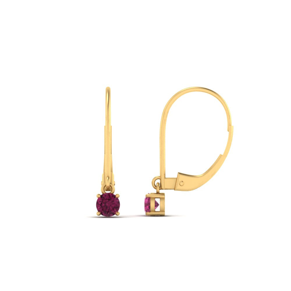 lever-back-mini-round-pink-sapphire-huggies-earring-in-yellow-gold-FDEAR11007GSADRPIANGLE2-NL-YG.jpg