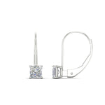 Load image into Gallery viewer, lever-back-princess-cut-1-ct.-diamond-stud-earring-in-white-gold-FDEAR9225PR-1.00CT-NL-WG