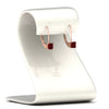 Load image into Gallery viewer, lever-back-princess-cut-1-ct.-ruby-stud-earring-in-rose-gold-FDEAR9225PRGRUDR-1.00CT-NL-RG