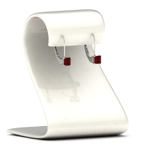 lever-back-princess-cut-1-ct.-ruby-stud-earring-in-white-gold-FDEAR9225PRGRUDR-1.00CT-NL-WG