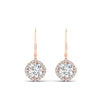 Load image into Gallery viewer, lever-back-square-halo-diamond-earrings-in-rose-gold-FDEAR11243-NL-RG.jpg