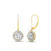 Load image into Gallery viewer, lever-back-square-halo-diamond-earrings-in-yellow-gold-FDEAR11243-NL-YG.jpg