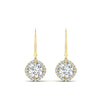 Load image into Gallery viewer, lever-back-square-halo-diamond-earrings-in-yellow-gold-FDEAR11243-NL-YG.jpg