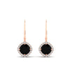 Load image into Gallery viewer, lever-back-square-halo-diamond-earrings-with-black-onyx-in-rose-gold-FDEAR11243GBLACK-NL-RG.jpg