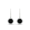 Load image into Gallery viewer, lever-back-square-halo-diamond-earrings-with-black-onyx-in-white-gold-FDEAR11243GBLACK-NL-WG.jpg