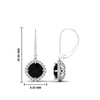 Load image into Gallery viewer, lever-back-square-halo-diamond-earrings-with-black-onyx-in-white-gold-FDEAR11243GBLACK-NL-WG.jpg