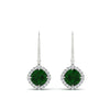 Load image into Gallery viewer, lever-back-square-halo-diamond-earrings-with-emerald-in-white-gold-FDEAR11243GEMGR-NL-WG.jpg